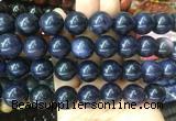 LSBS54 15 inches 16mm round blue goldstone gemstone beads wholesale