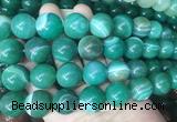 LSBS561 15 inches 18mm round agate gemstone beads wholesale