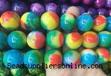 LSBS566 15 inches 20mm round agate gemstone beads wholesale
