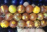 LSBS586 15 inches 20mm round agate gemstone beads wholesale