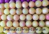 LSBS606 15 inches 16mm round malaysian jade gemstone beads wholesale