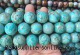 LSBS668 15 inches 20mm round sea sediment jasper gemstone beads wholesale