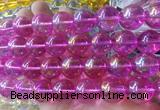 LSBS685 15 inches 18mm round synthetic crystal gemstone beads wholesale