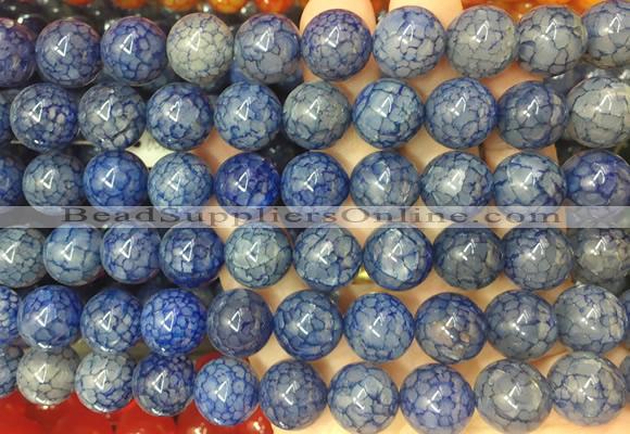 LSBS763 15 inches 14mm round agate gemstone beads wholesale