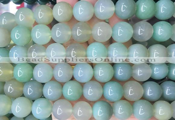 LSBS770 15 inches 14mm round agate gemstone beads wholesale