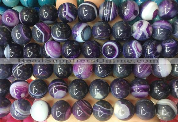 LSBS774 15 inches 14mm round agate gemstone beads wholesale