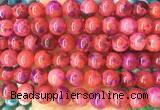 LSBS777 15 inches 14mm round agate gemstone beads wholesale
