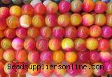 LSBS781 15 inches 14mm round agate gemstone beads wholesale