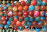 LSBS784 15 inches 14mm round agate gemstone beads wholesale