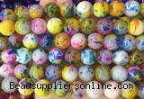 LSBS785 15 inches 14mm round agate gemstone beads wholesale