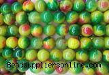 LSBS792 15 inches 14mm round agate gemstone beads wholesale