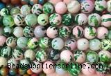 LSBS798 15 inches 14mm round agate gemstone beads wholesale