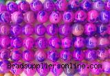 LSBS806 15 inches 14mm round agate gemstone beads wholesale