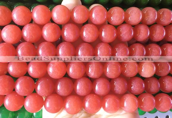 LSBS814 15 inches 14mm round candy jade gemstone beads wholesale