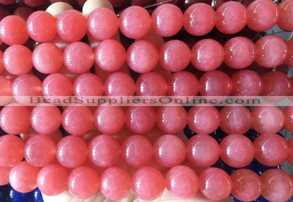 LSBS815 15 inches 14mm round candy jade gemstone beads wholesale