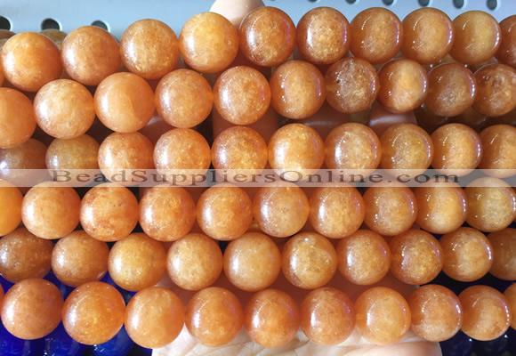 LSBS819 15 inches 14mm round candy jade gemstone beads wholesale