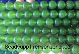 LSBS826 15 inches 14mm round candy jade gemstone beads wholesale