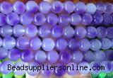 LSBS834 15 inches 14mm round candy jade gemstone beads wholesale