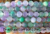 LSBS835 15 inches 14mm round candy jade gemstone beads wholesale