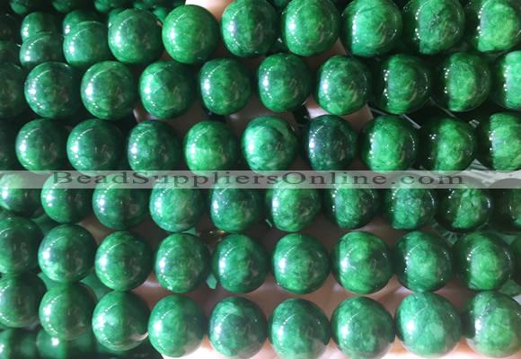 LSBS837 15 inches 14mm round candy jade gemstone beads wholesale