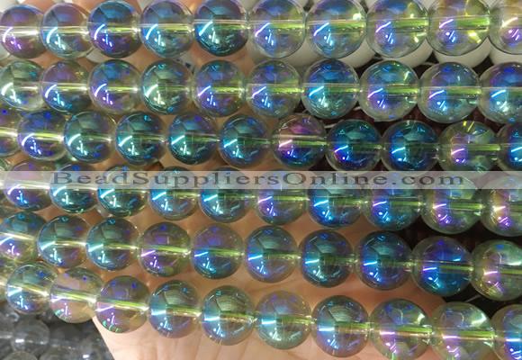 LSBS862 15 inches 14mm round synthetic crystal gemstone beads wholesale