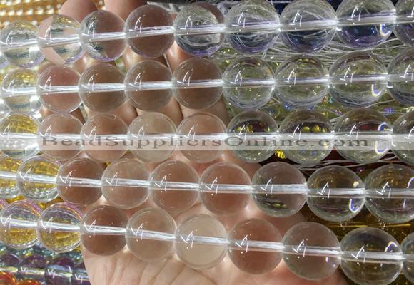 LSBS865 15 inches 16mm round synthetic crystal gemstone beads wholesale