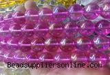 LSBS871 15 inches 16mm round synthetic crystal gemstone beads wholesale