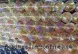 LSBS873 15 inches 16mm round synthetic crystal gemstone beads wholesale