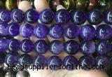 LSBS906 15 inches 16mm round amethyst gemstone beads wholesale