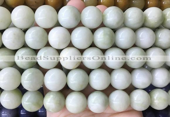 LSBS911 15 inches 16mm round Tianshan jade gemstone beads wholesale