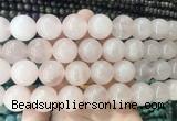 LSBS94 15 inches 16mm round rose quartz gemstone beads wholesale