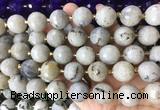 LSBS940 15 inches 16mm faceted round Labradorite gemstone beads wholesale