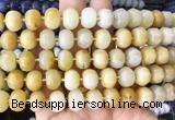 MEBS05 15 inches 8*12mm pumpkin yellow aventurine beads wholesale