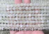MSBS31 15 inches 6mm round green moonstone gemstone beads wholesale