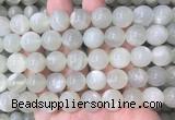 MSBS34 15 inches 12mm round green moonstone gemstone beads wholesale