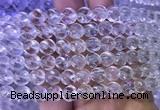 NCBS10 15 inches 8mm carved S shape white crystal beads wholesale