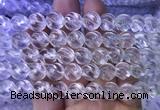 NCBS11 15 inches 10mm carved S shape white crystal beads wholesale