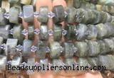 NGBS231 15 inches 10*14mm - 12*16mm faceted nuggets labradorite beads