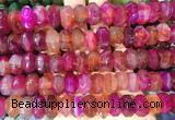 NGBS290 15 inches 8*14mm - 10*16mm faceted nuggets agate beads wholesale
