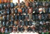 NGBS295 15 inches 8*14mm - 10*16mm faceted nuggets agate beads wholesale