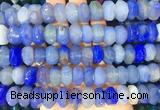 NGBS301 15 inches 8*14mm - 10*16mm faceted nuggets agate beads wholesale