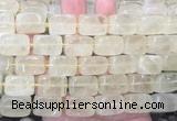 NGBS318 15 inches 12*16mm - 13*18mm nuggets lemon quartz beads wholesale