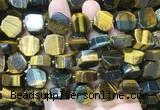NGBS327 15 inches 14*16mm nuggets yellow tiger eye gemstone beads wholesale