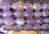 NGBS367 15 inches 13*18mm - 18*25mm nuggets lavender amethyst beads wholesale
