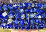 NGBS372 15 inches 13*18mm - 15*20mm faceted nuggets lapis lazuli beads wholesale