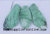NGP54 Fashion grass turquoise gemstone pendants set jewelry wholesale