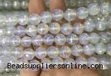 OPBS18 15 inches 10mm faceted round AB-color opalite beads wholesale