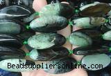 OVBS46 15 inches 20*40mm oval Agate gemstone beads wholesale