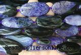 OVBS47 15 inches 20*40mm oval Agate gemstone beads wholesale