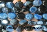 OVBS54 15 inches 15*20mm oval Agate gemstone beads wholesale